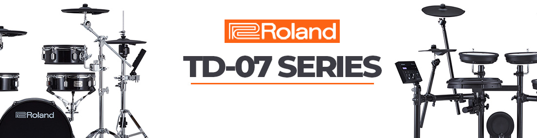 Roland TD-07 Series Banner