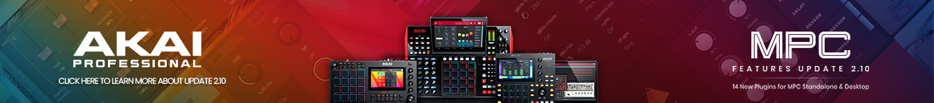 Akai Professional MPC Series SKU Banner